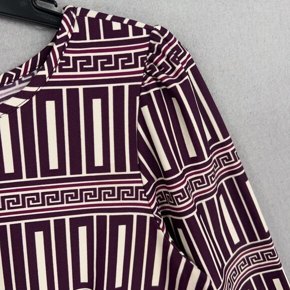 Jude Connally Dress Womens Small Purple Chloe Greek Coastal Travel Packable Fem - Picture 5 of 14